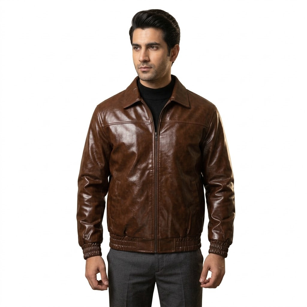 The Brown Bomber Jacket