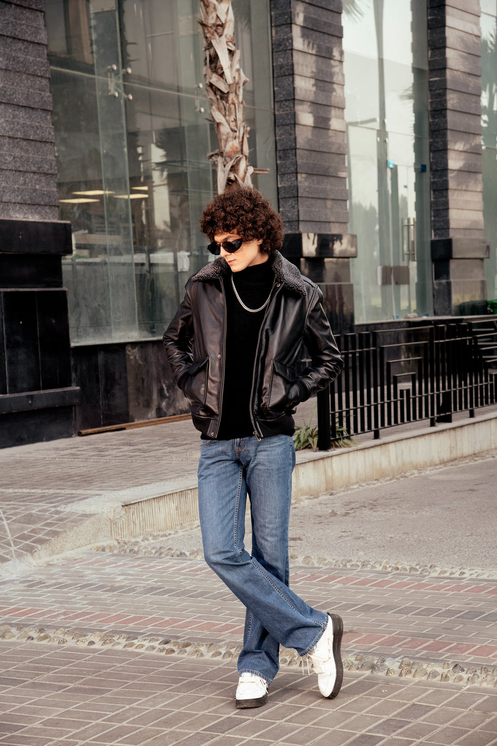 Flight Black Leather Jacket