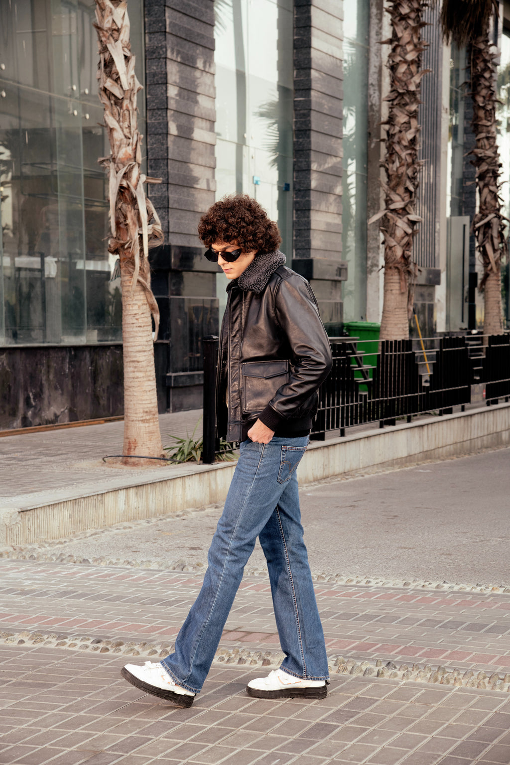 Flight Black Leather Jacket