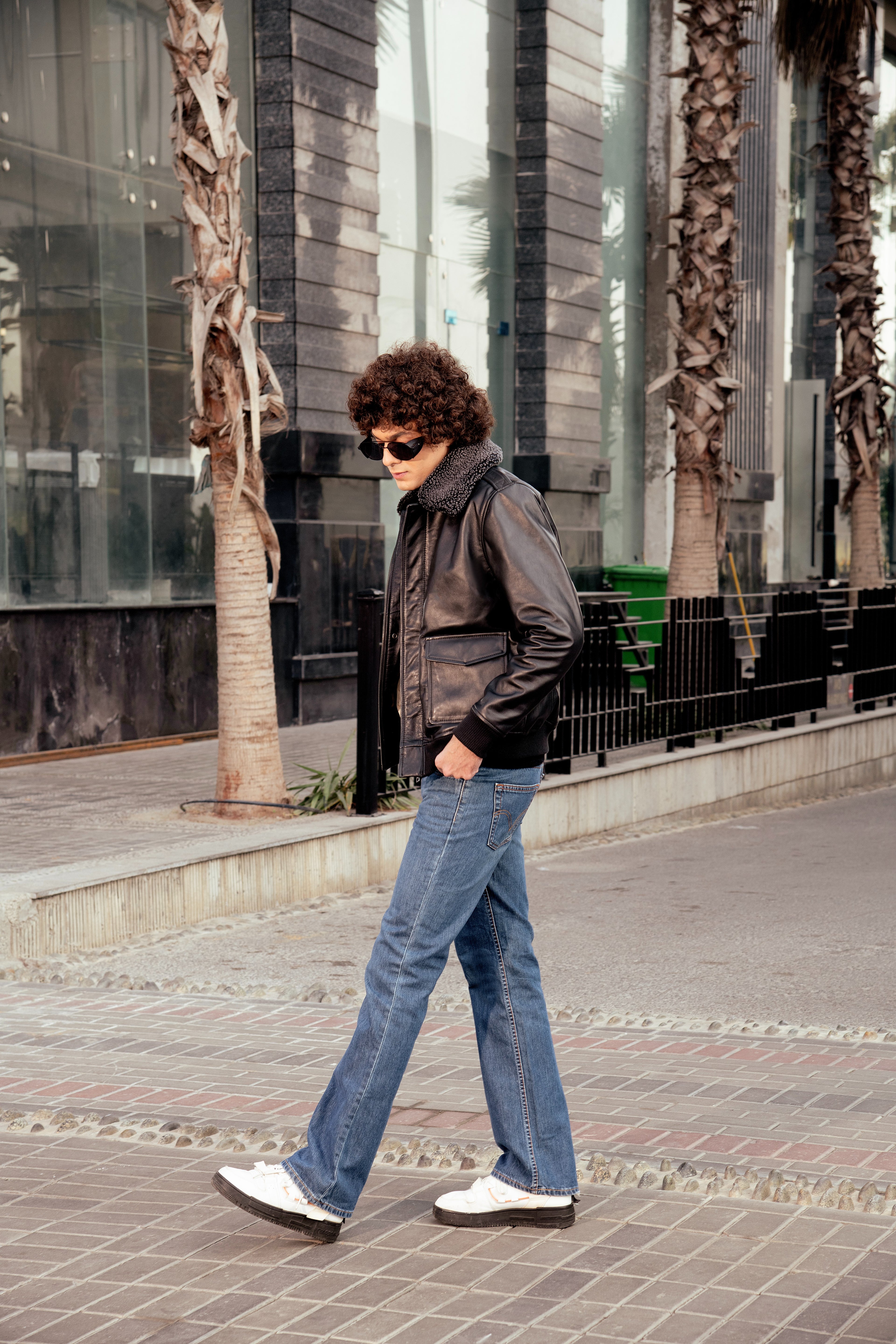 Flight Black Leather Jacket