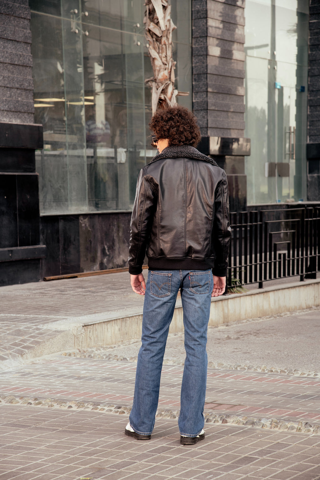 Flight Black Leather Jacket