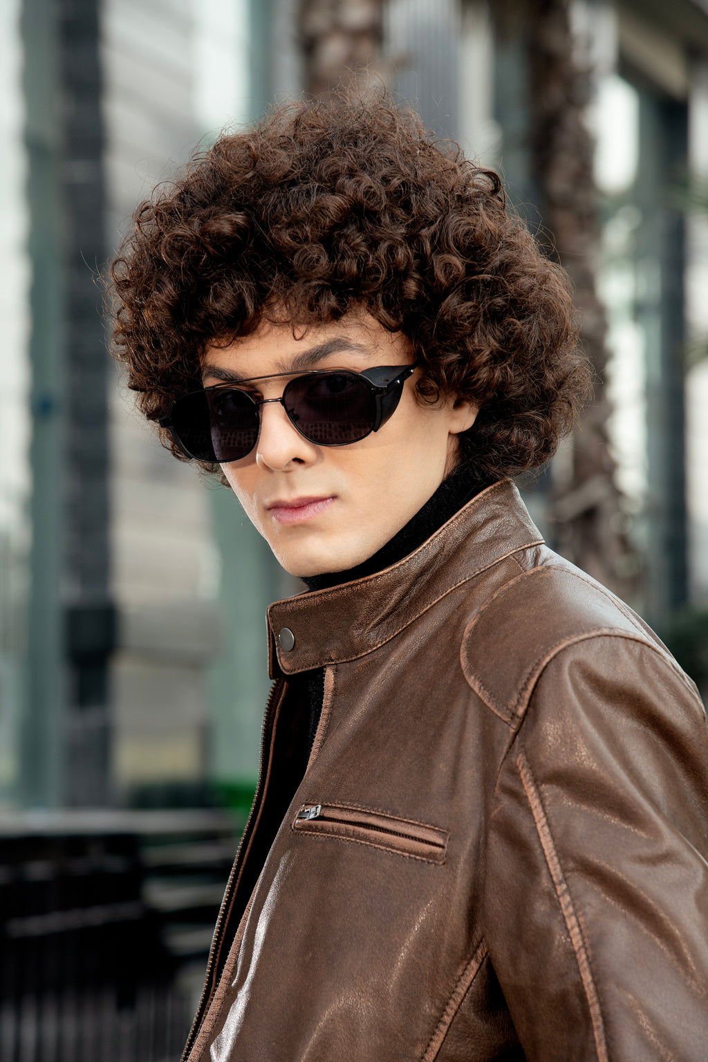 Antique Brown Classic Leather Jacket