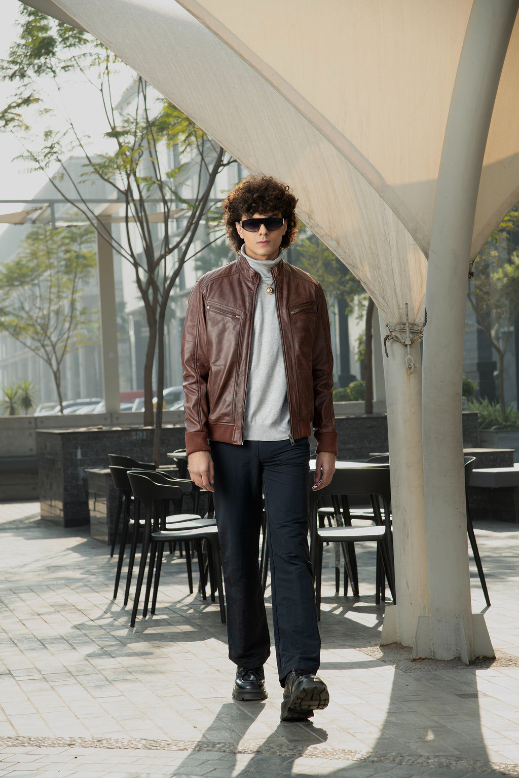 Star-Lord Cappuccino Leather Jacket