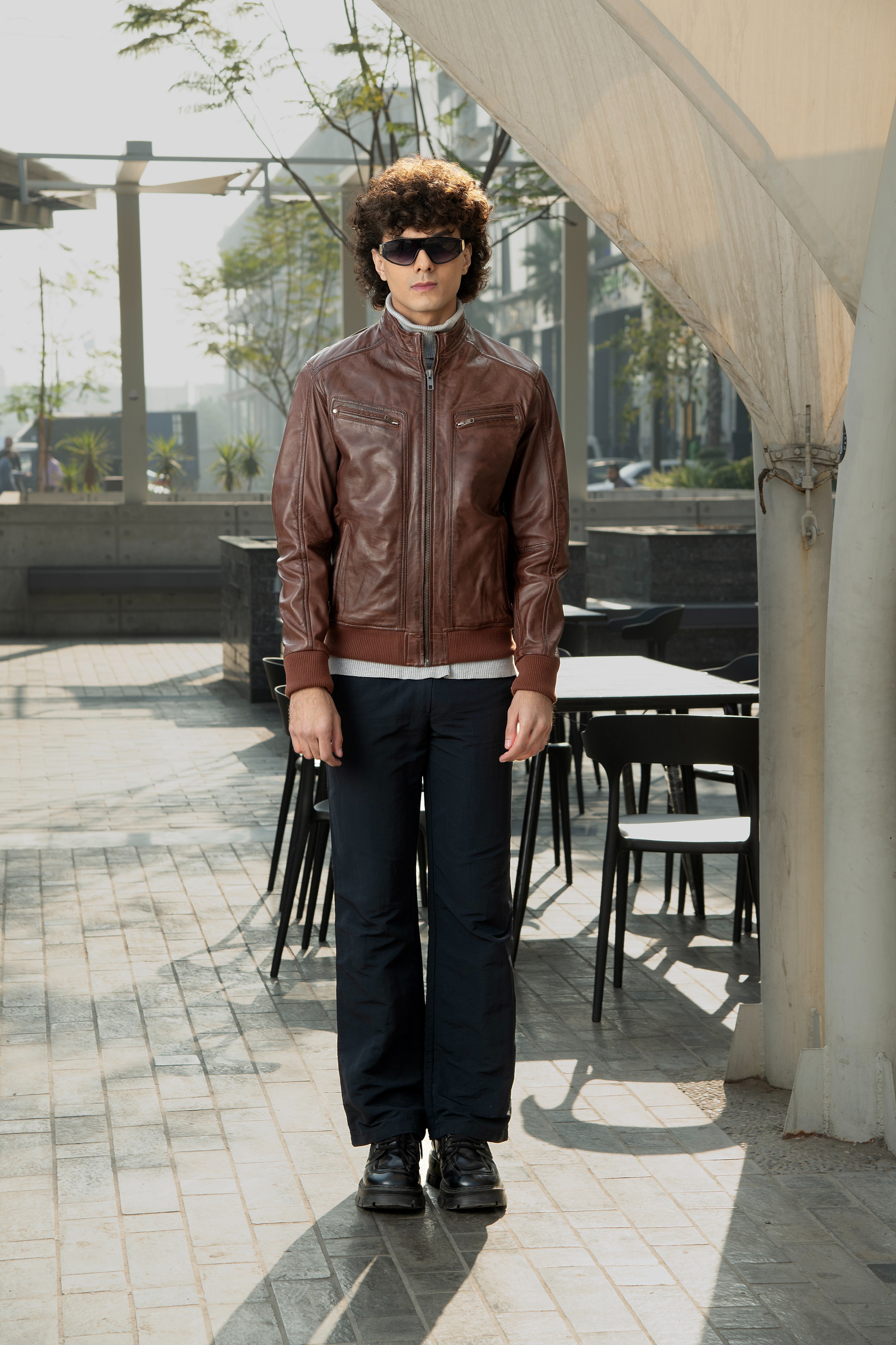 Star-Lord Cappuccino Leather Jacket