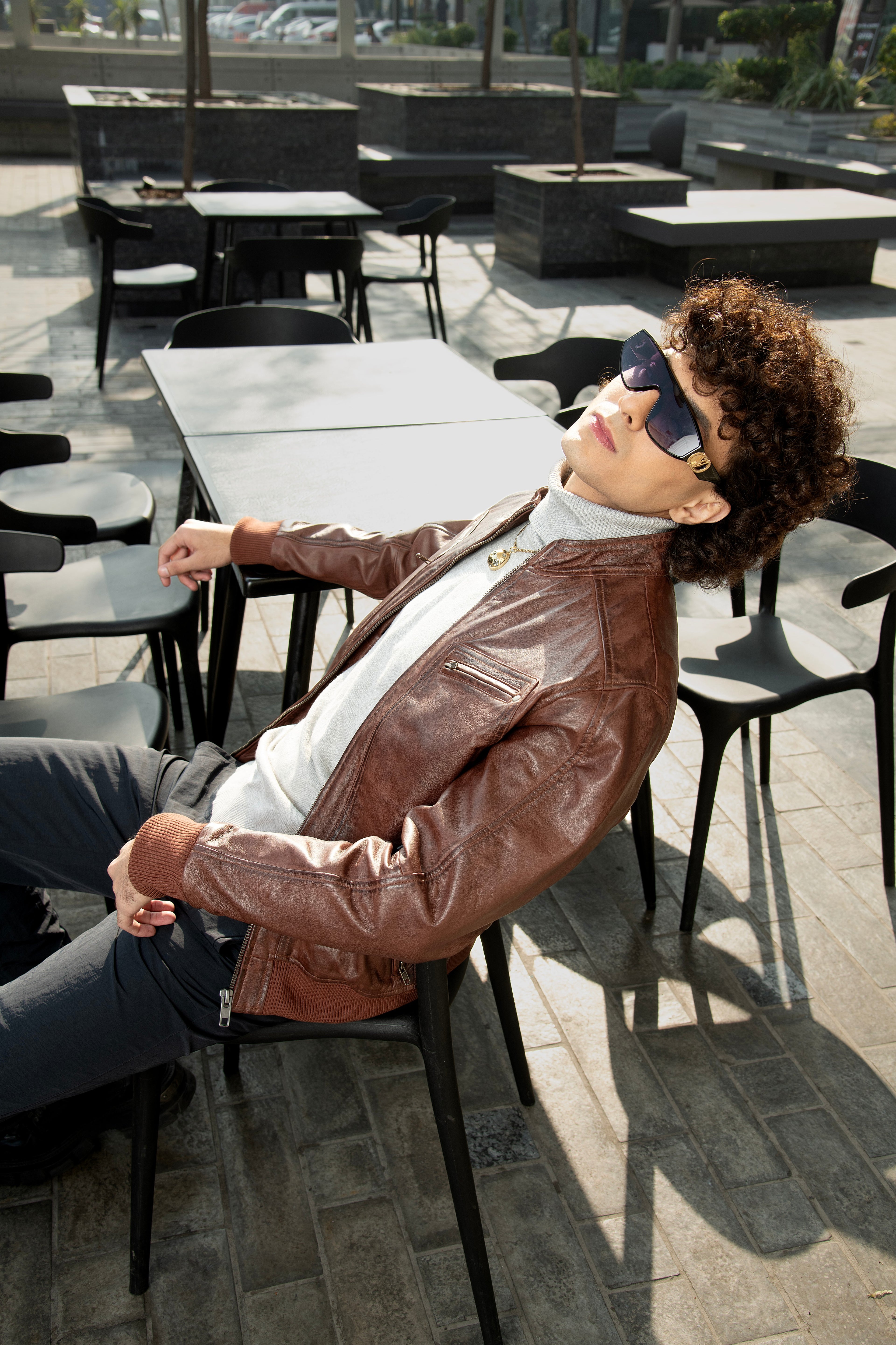 Star-Lord Cappuccino Leather Jacket