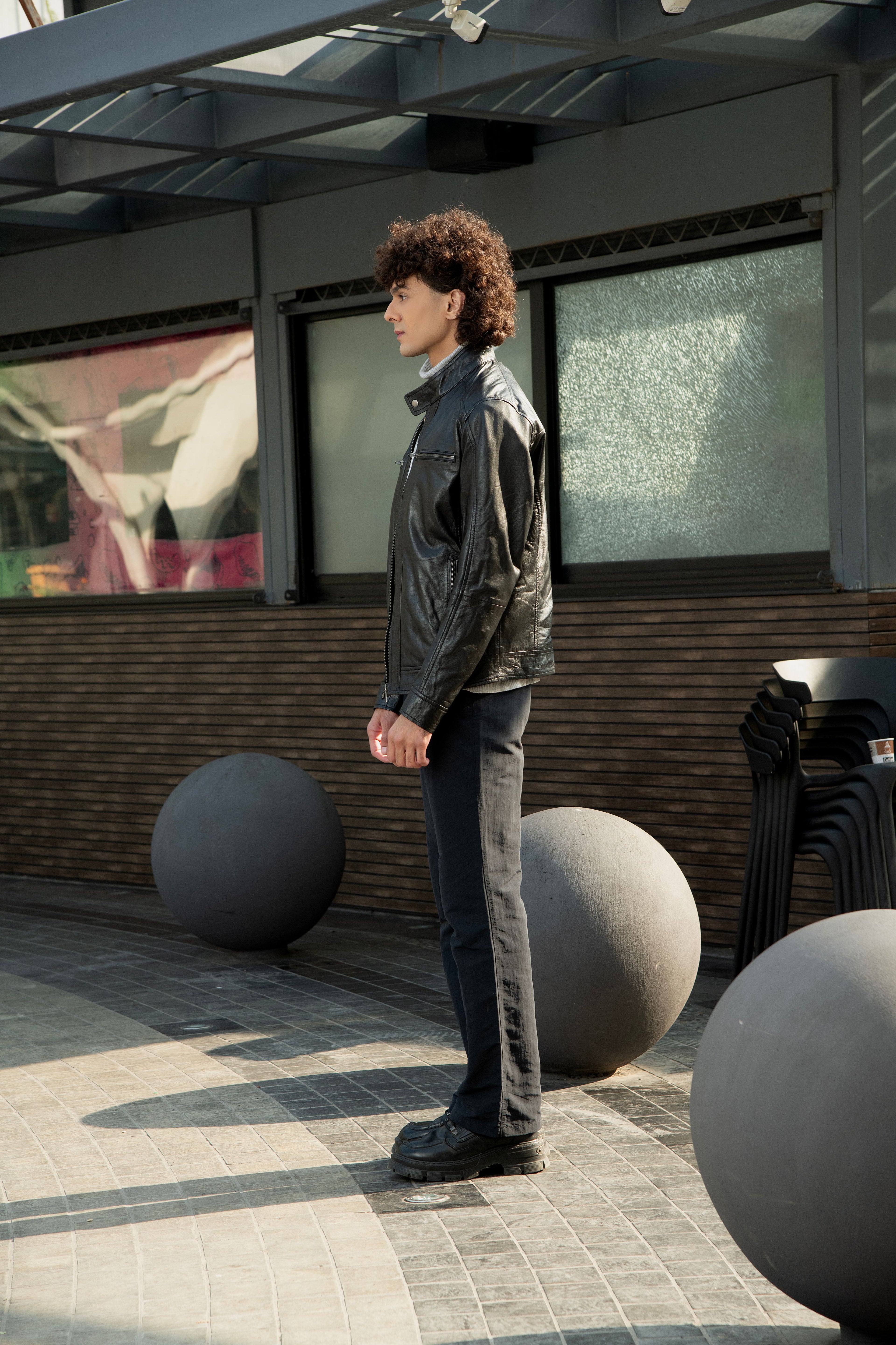 The Milan Rider Black Leather Jacket