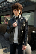 The Milan Rider Black Leather Jacket