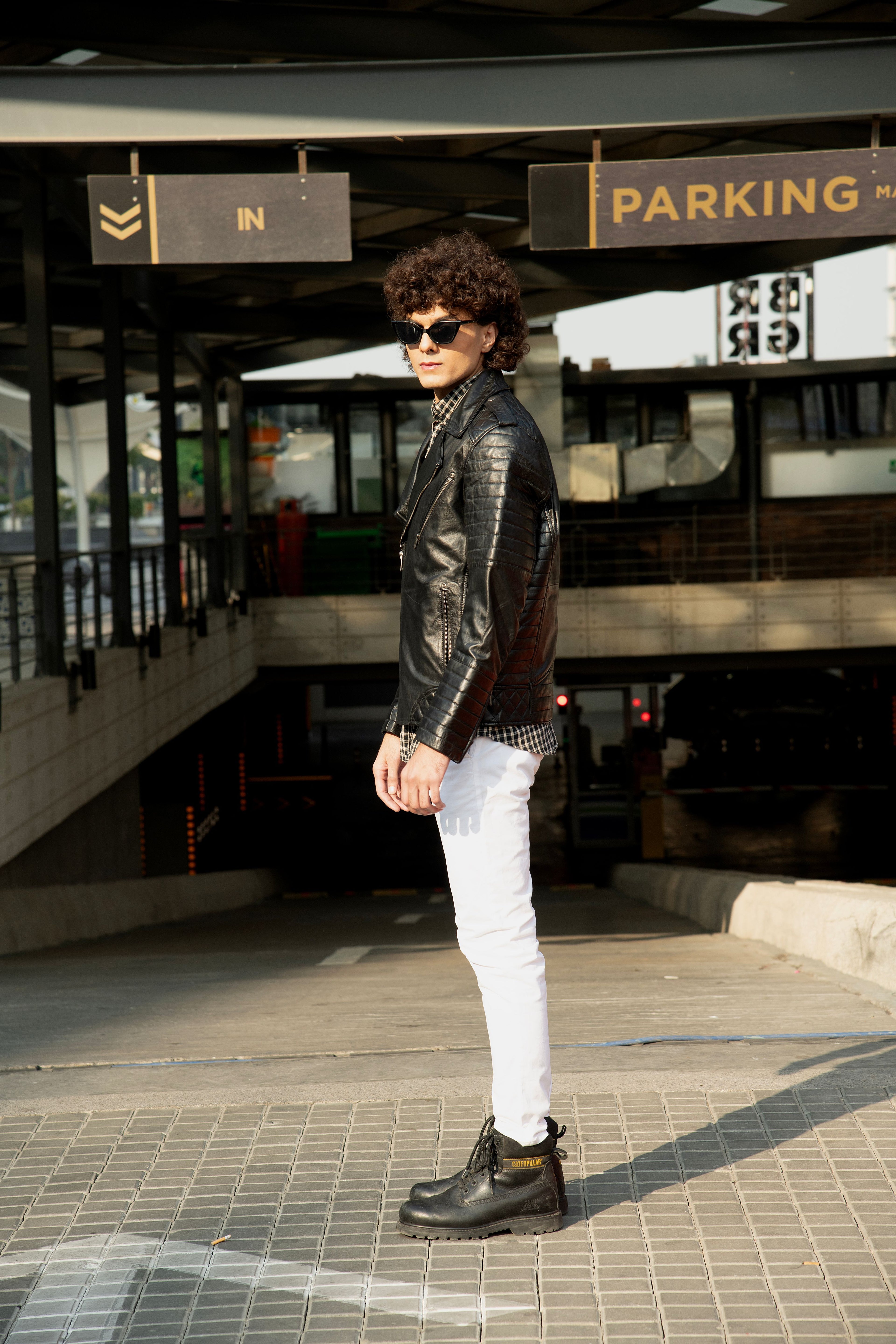 Travolta Black Leather Jacket