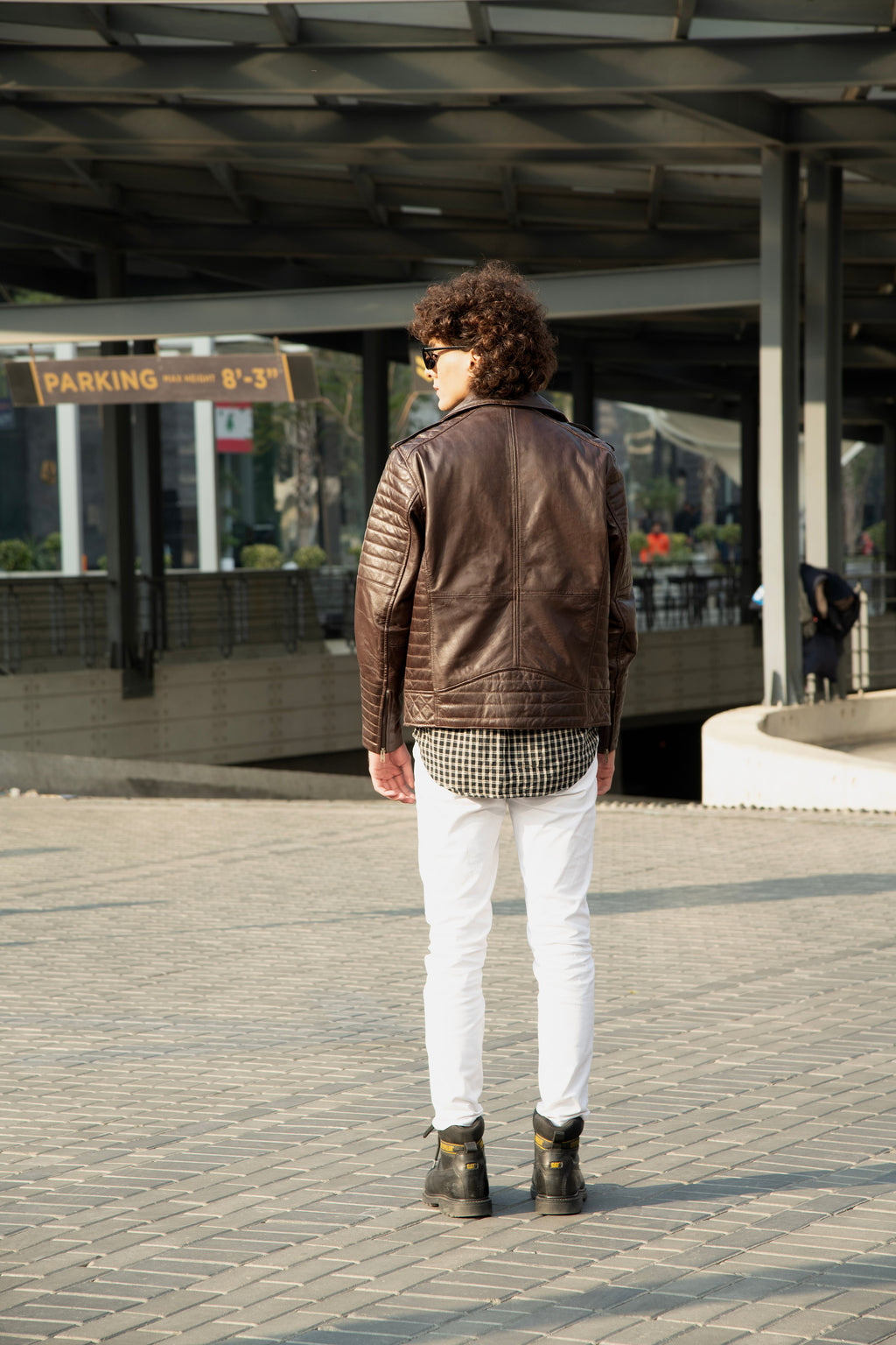 Travolta Cappuccino Leather Jacket