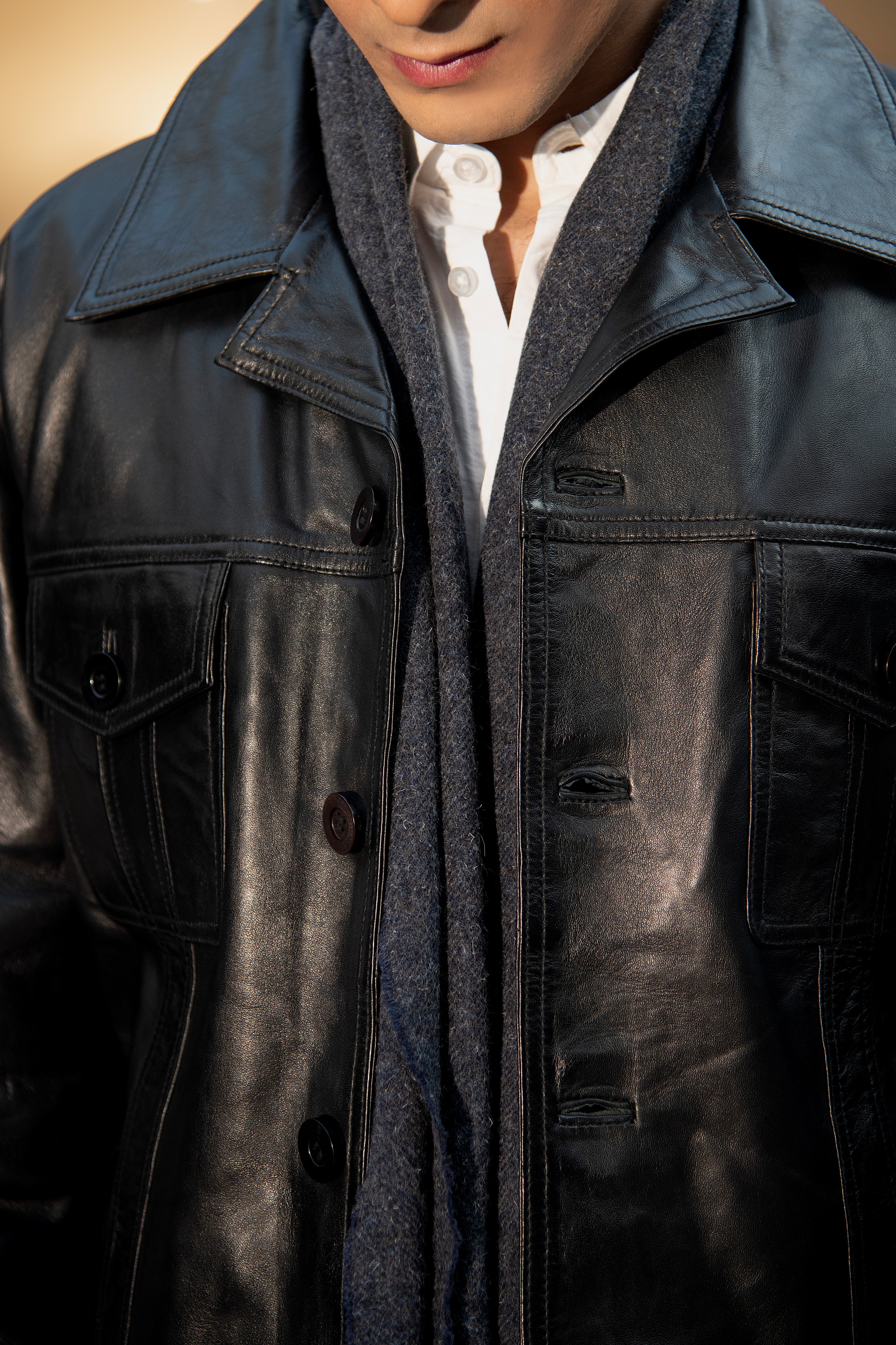 Durden Black Leather Jacket