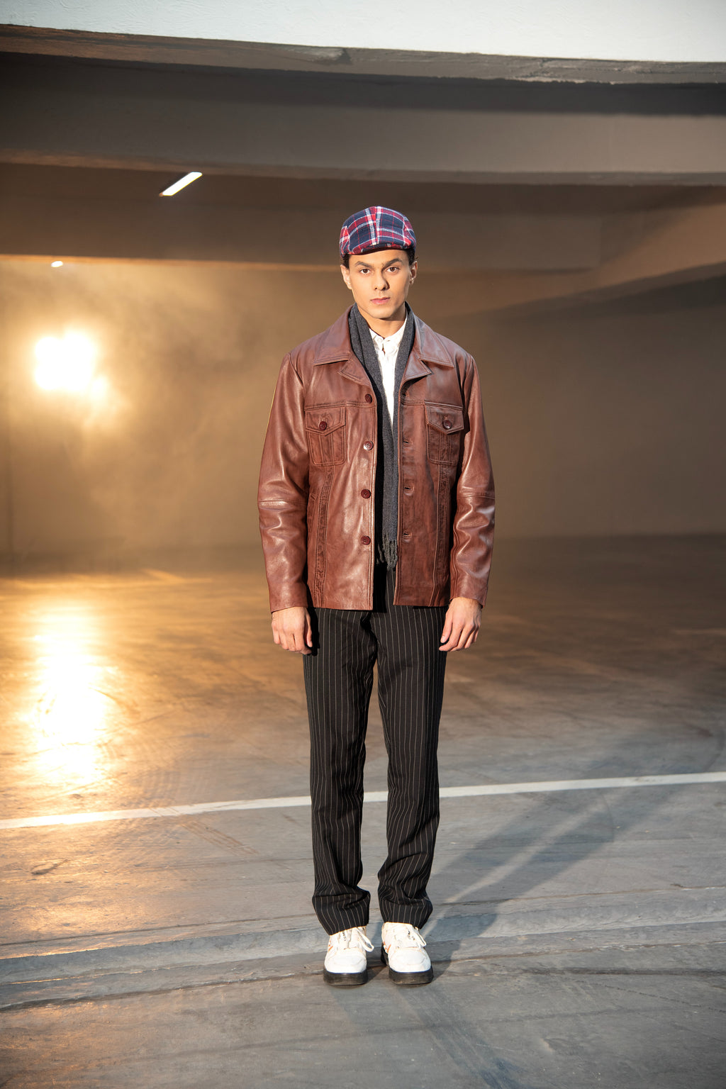 Durden Cappuccino Leather Jacket