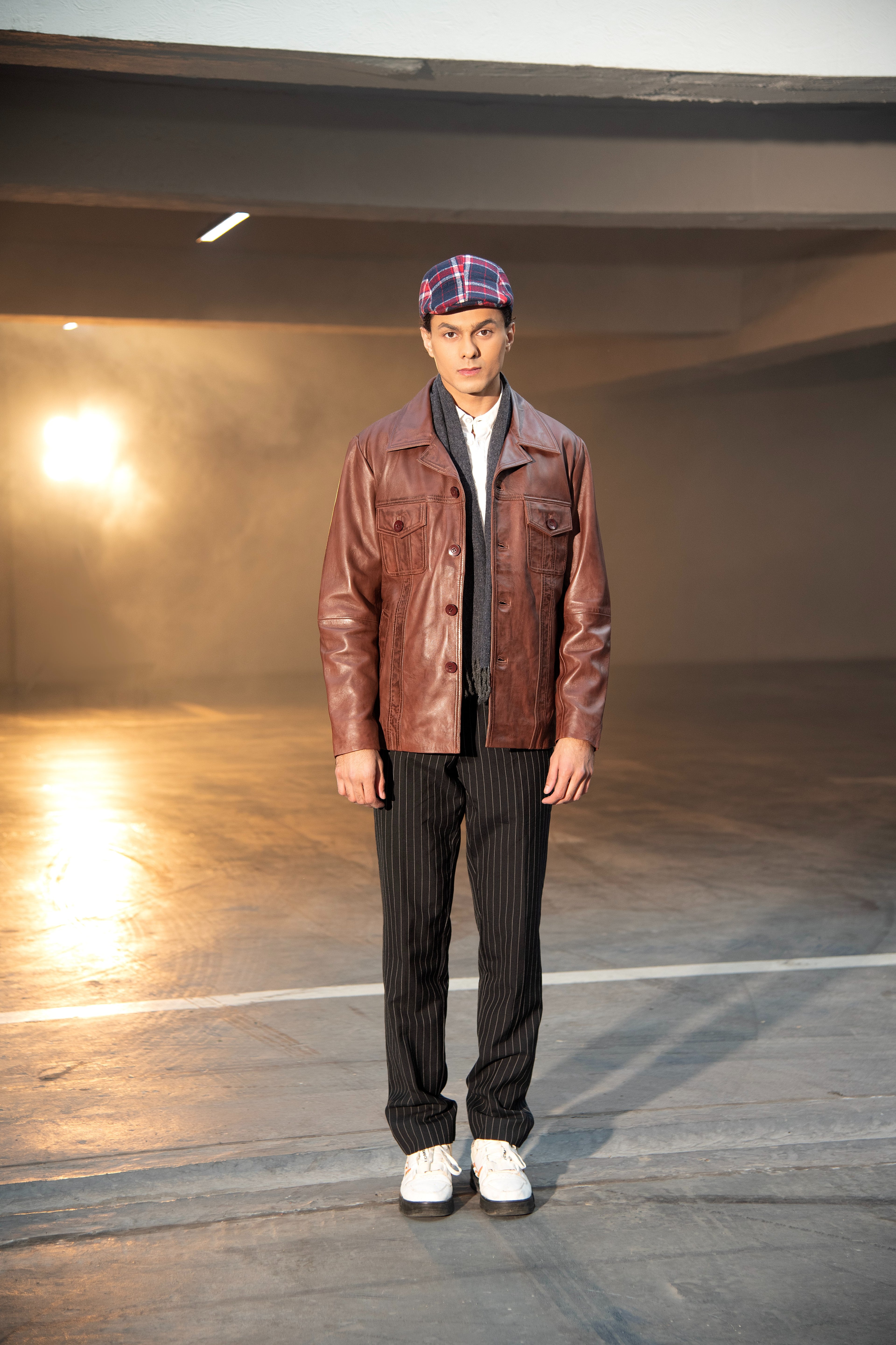 Durden Cappuccino Leather Jacket