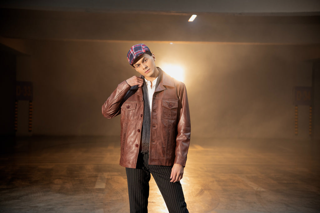 Durden Cappuccino Leather Jacket