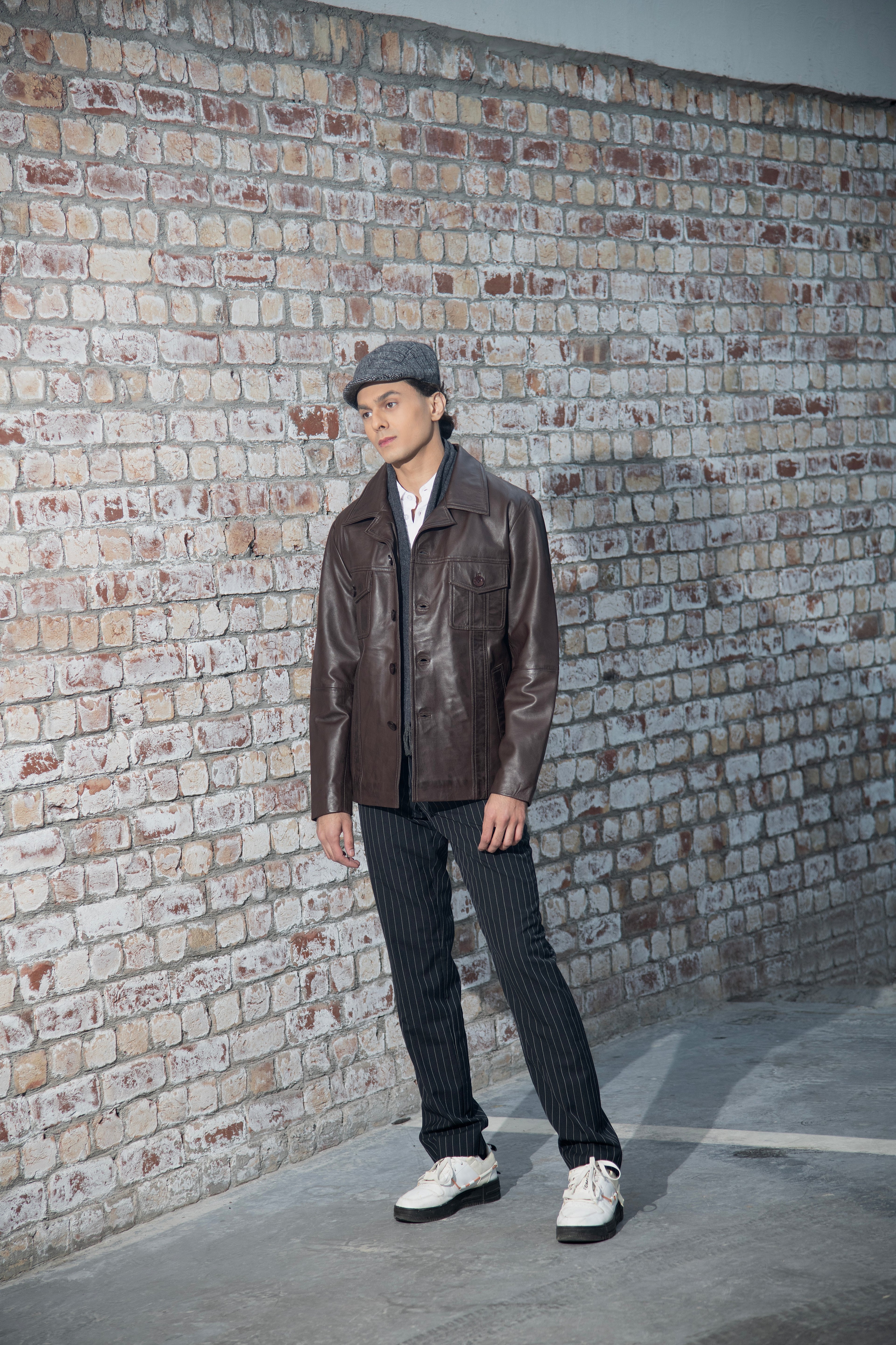 Durden Dark Brown Leather Jacket