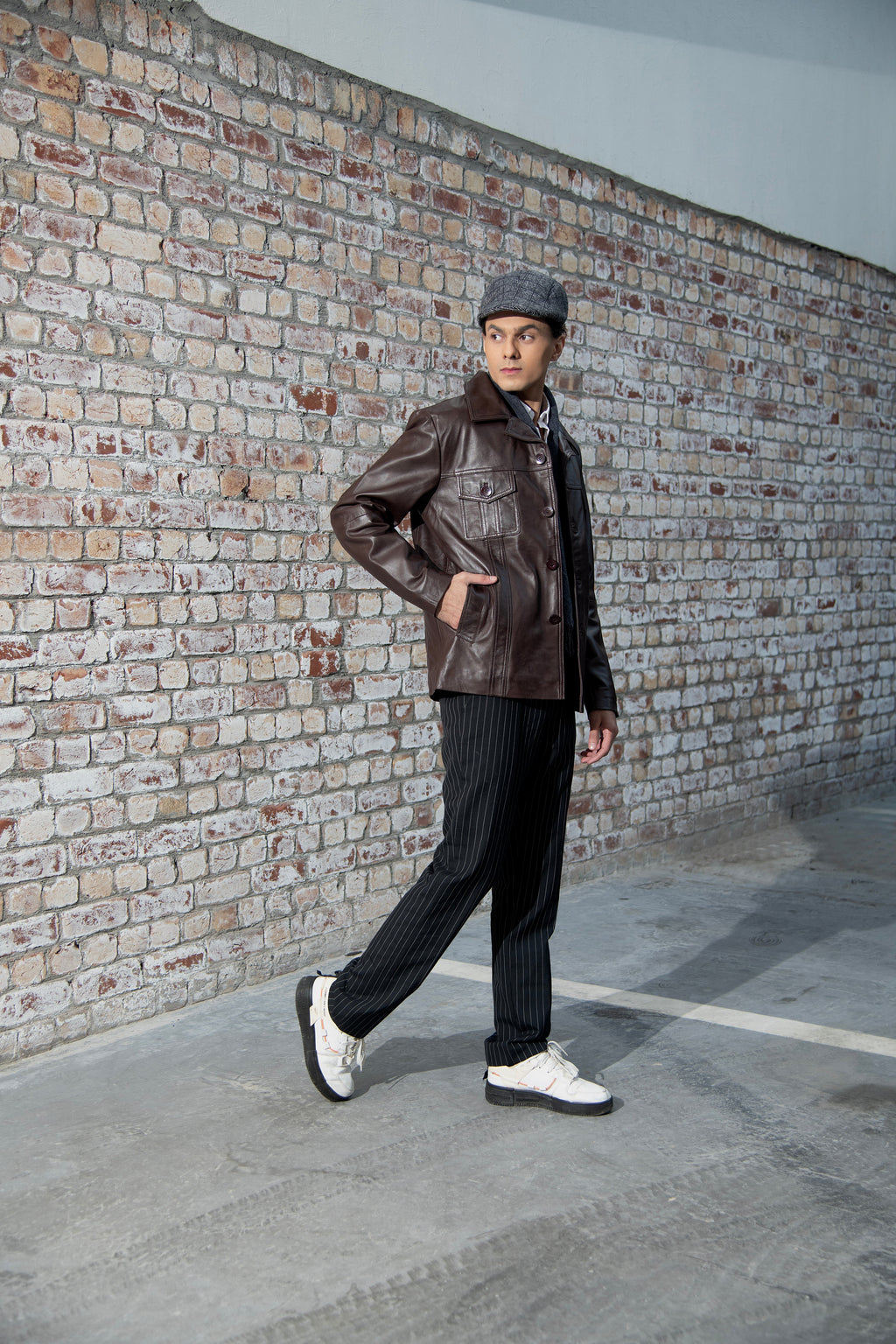 Durden Dark Brown Leather Jacket