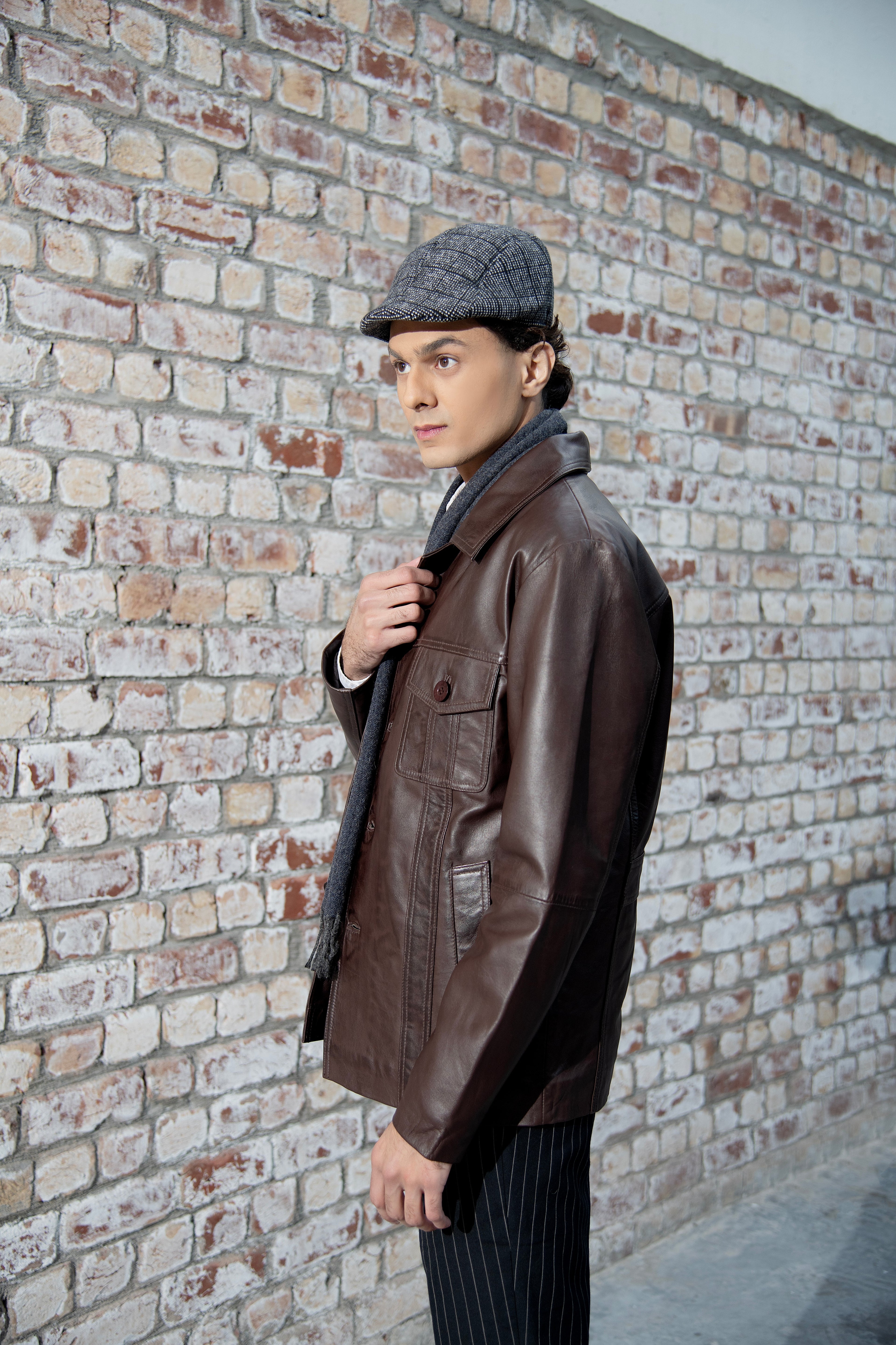 Durden Dark Brown Leather Jacket