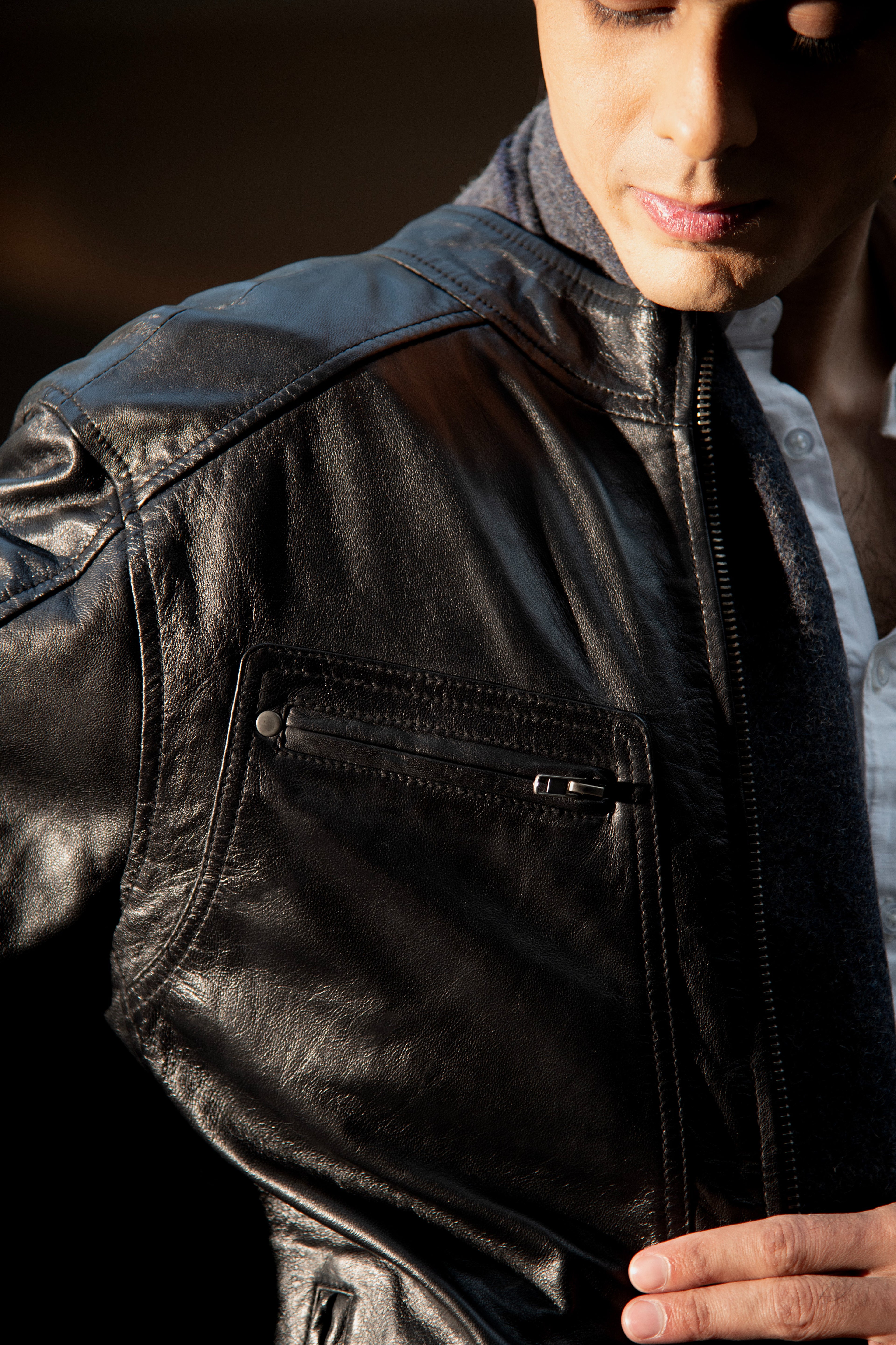 Star-Lord Black Leather Jacket