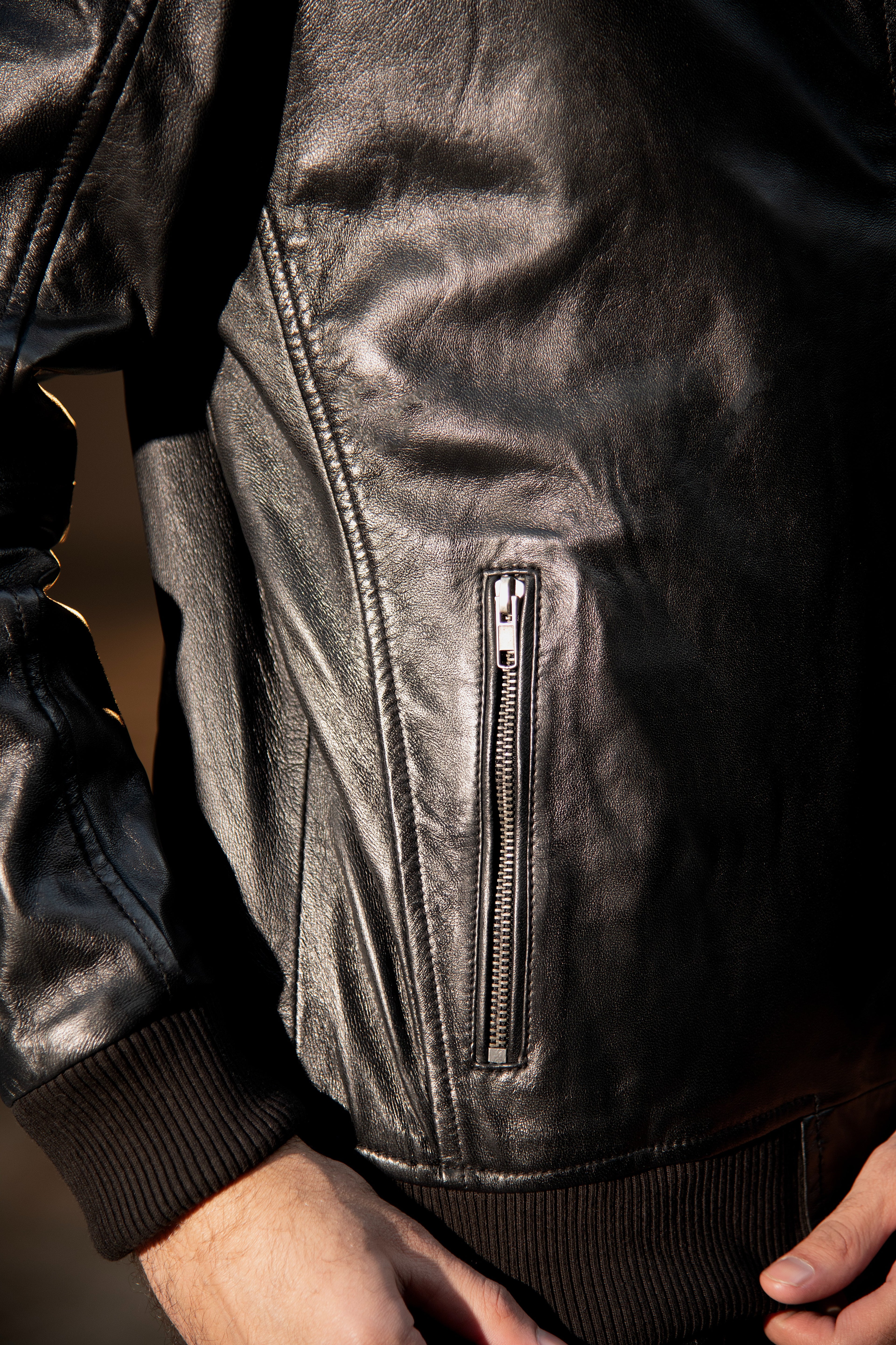 Logan Star Black Leather Jacket