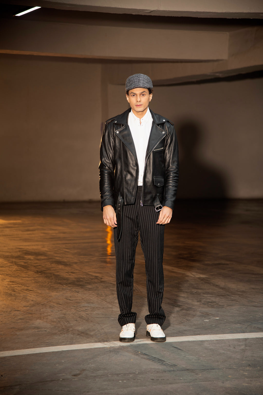 Black Biker Leather Jacket