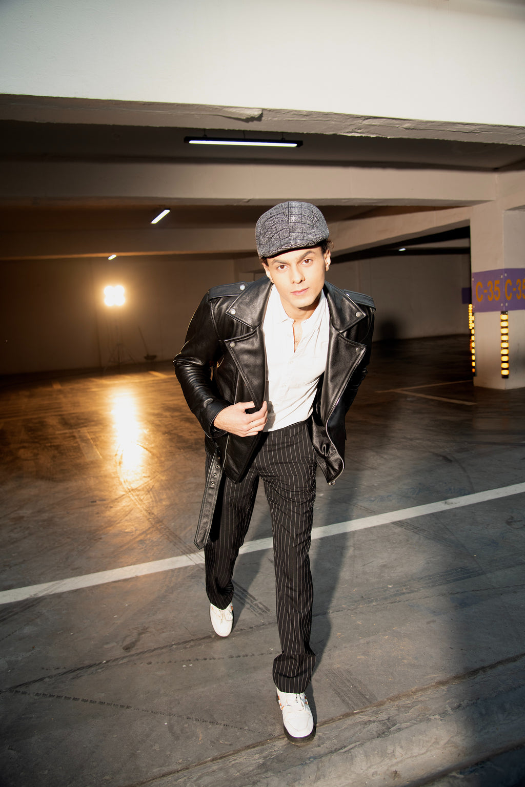 Black Biker Leather Jacket